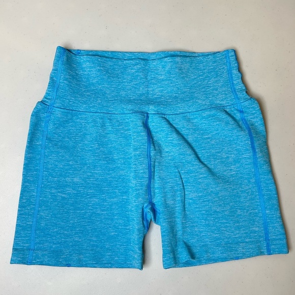 Alphalete Revival Shorts Cayman Blue Size Large EUC!! - Picture 2 of 4
